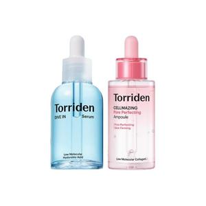 TORRIDEN Гиалуроновая кислота коллаген яичный белок увлажняющая сыворотка лосьон увлажняет и питает 50мл+30мл