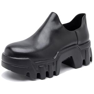 WEISHIBANGWEI Повседневные кожаные туфли мужские черные