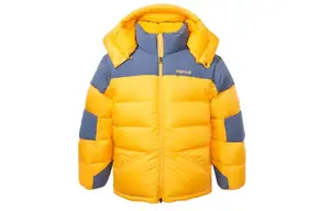 Лучший Магазин Подарков Cobrand Пуховик Унисекс Желтого Цвета Marmot