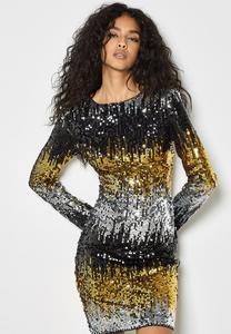 Платье Apricot MIXED SEQUIN , Light Grey Silver/Grey