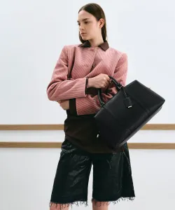 Кожаная сумка для боулинга Chance Charles & Keith, цвет Black