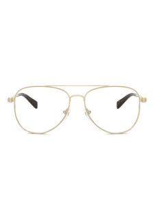 Очки с двойной перемычкой Michael Kors, золотой