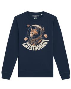 Толстовка Watapparel Catstronaut, темно-синий