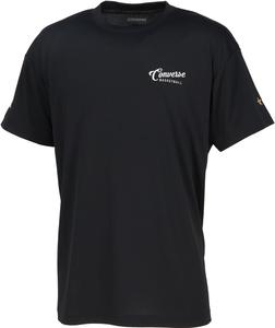 Футболка с коротким рукавом из серии Basketball Gold (CBG251353), влагоотводящая, быстросохнущая, унисекс Converse, черный
