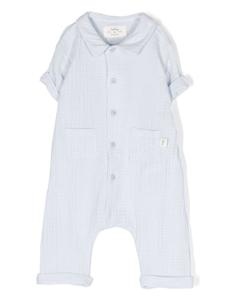 TEDDY & MINOU однотонный ромпер, синий
