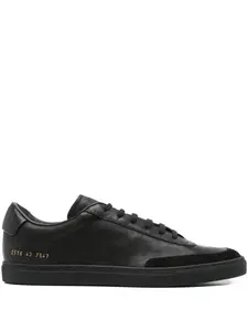 Кроссовки из кожи и замши Common Projects, черный