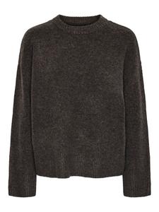 Свитер PIECES PCANA, Dark Grey/Mottled Grey