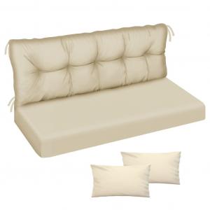 [T] Подушка для голливудских качелей 120x50x50 Подушка для садовой скамейки и 2 подушки Подушка для поддона Подушка для скамейки Подушка для сиденья и подушка для спины Мягкая подушка для матраса Садовая подушка Гладкая лопата зеленого цвета [133] Feroci