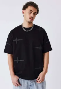 Футболка со звездами и принтом Project X Paris, Noir