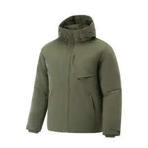 LINING Фитнес куртка пуховая мужская армейского зеленого цвета, Army Canvas Green