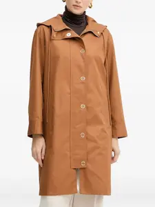 Парка с капюшоном Twinset, коричневый