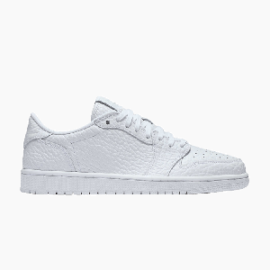 Кроссовки Air Jordan Air Jordan 1 Retro Low Swooshless 'Triple White' 2025, белый