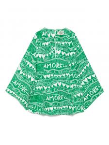 Alessandro enriquez платье мини с принтом, зеленый