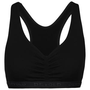 Спортивный бюстгальтер Devold Wool Fleece Woman Bra, черный