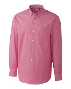 Рубашка мужская Clique, красный/белый