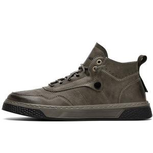 Кеды мужские, обувь для скейтбординга среднего размера хаки Rich Birds