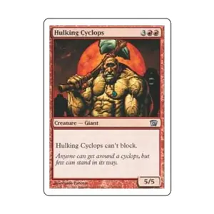 CCG Неповоротливый Циклоп (U), MTG - 8th Edition