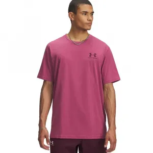Футболка Under Armour Sportstyle Left Chest, розовый