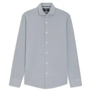 Рубашка с длинным рукавом BOSS Hank Spread 222 10274935, синий