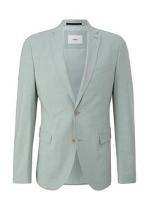 Приталенный пиджак s.Oliver BLACK LABEL Pure, пастельно-зеленый