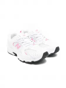 Кроссовки 530 с сетчатыми вставками New Balance Kids, белый