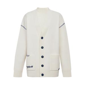 Кардиган Deep Breath с вышивкой, карамельный