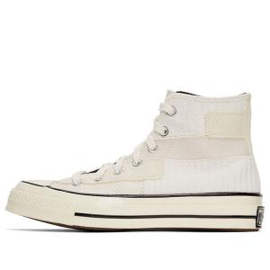 Кроссовки chuck 70 hi 'mono patchwork - antique white' Converse, белый