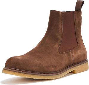 Мужские ботинки Chelsea BOSS Kobe из замши, Chestnut
