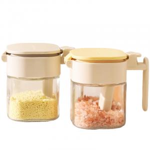 Герметичные банки KAWASIMAYA, [Mixed Color-2 Pack]Independent Scoop Container, Seal Moistureproof