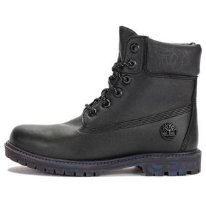 Кроссовки heritage 6 inch waterproof boot 'black leather rubber outsole' Timberland, черный