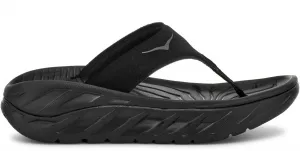 ORA Recovery Женские шлепанцы HOKA, Black/Dark Gull Gray