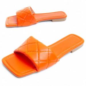 Сандалии-Паланти на плоской подошве Montevita, оранжевый