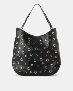 Сумка через плечо с перфорацией Tintoretto, черный
