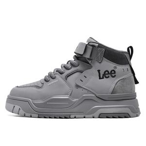 Lee Скейтборд обувь мужские mid top olive green/dark gray/black white