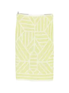 Миди-юбка с украшением из пайеток Circus Hotel, желтый