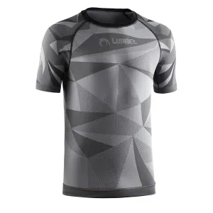 Футболка для бега по пересеченной местности Lurbel Samba с короткими рукавами для мужчин, серый