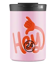 Термокружка 350 мл 24Bottles, розовый