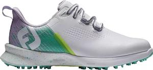 Женские кроссовки для гольфа FootJoy Fuel, белый/зеленый