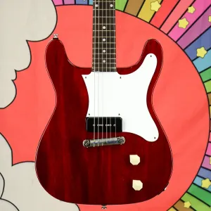 Электрогитара Epiphone (серия USA Collection) Coronet, винтажная вишня, жесткий кейс