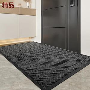 Dajiang Ковер 60х90 см для входной двери, отеля и торгового центра, уличный, Maile - Dark Gray, 1 см*1 см, удаление песка, без выбивания