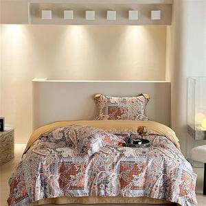 YUSIWOAL Комплект постельного белья из хлопка с цифровым принтом