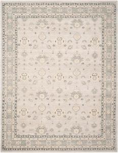 Ковер SAFAVIEH, 275 x 366 см, Oushak Collection, Silver, ручной работы, восточная шерсть, идеален для помещений с высокой проходимостью в гостиной, спальне (OSH838A)