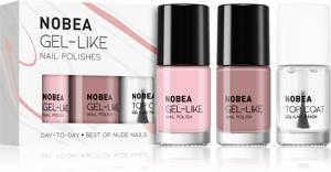 Набор лаков для ногтей best of nude nails NOBEA Day-to-Day Best of Nude Nails Set, 24,90