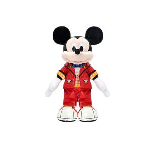 Плюшевая кукла Микки Маус разноцветная праздничная 21 см высота Disney, Shanghai Disney