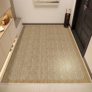 Y U-LIVE Ковер 120х140 см из флока для прихожей/входа, нескользящий, дышащий, Shuyang