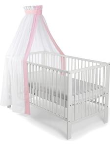 Sterntaler Балдахин над кроватью бело-розового цвета - (Д)280 x (Ш)170 см