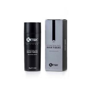 Kmax Маскирующие волокна волос Кератиновая пудра для волос для эффекта утолщения Волосы для покрытия выпадения волос Экономичный размер 32 г Светло-коричневый