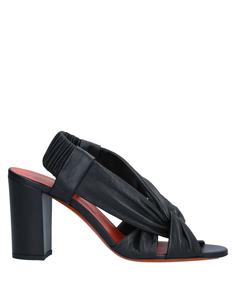 Сандалии Santoni, черный