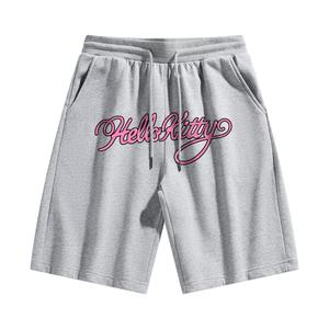 Хелло Китти повседневные шорты унисекс Sanrio, серый