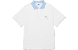 Футболка поло с логотипом Los Angeles Dodgers мужская белая MLB